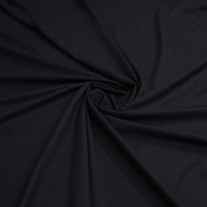 WASH & WEAR Black And White High Quality Fabrics